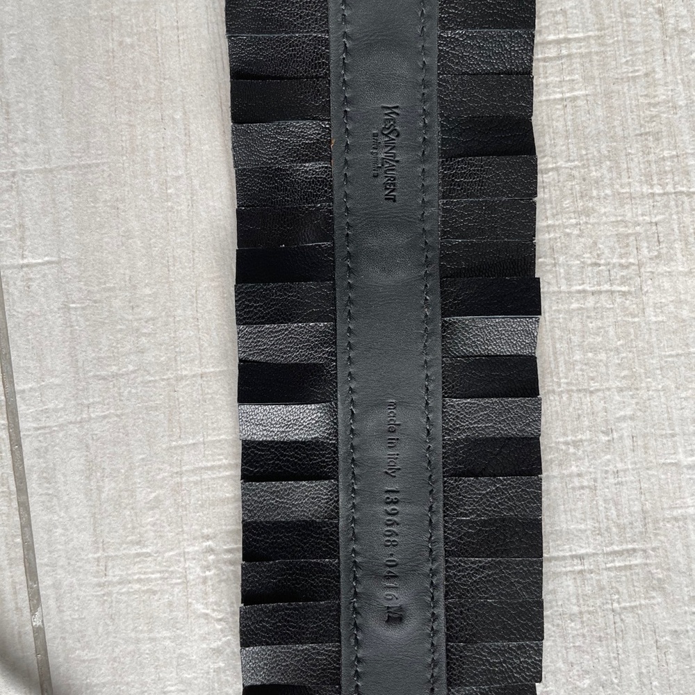 YSL leather wrap around bracelet - Picture 5 of 6